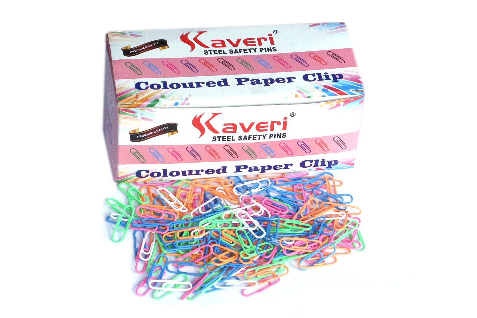 Kaveri PVC Coated Paper Clip Kaveri PVC Coated Paper Clip